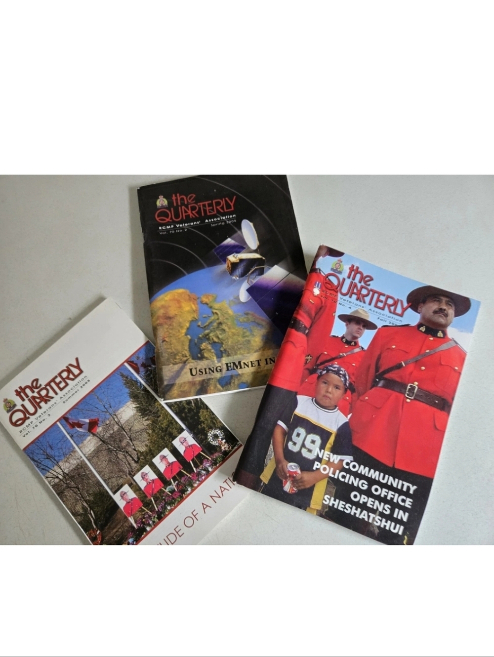 The Quarterly RCMP Royal Canadian Mounted Police Magazine Lot 2005